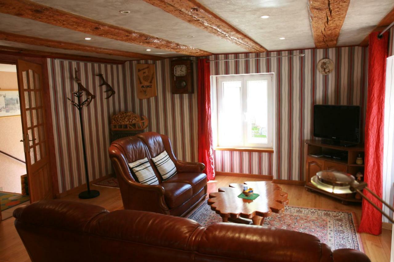 Gite Schlitteur Et Sapiniere Breitenbach Экстерьер фото